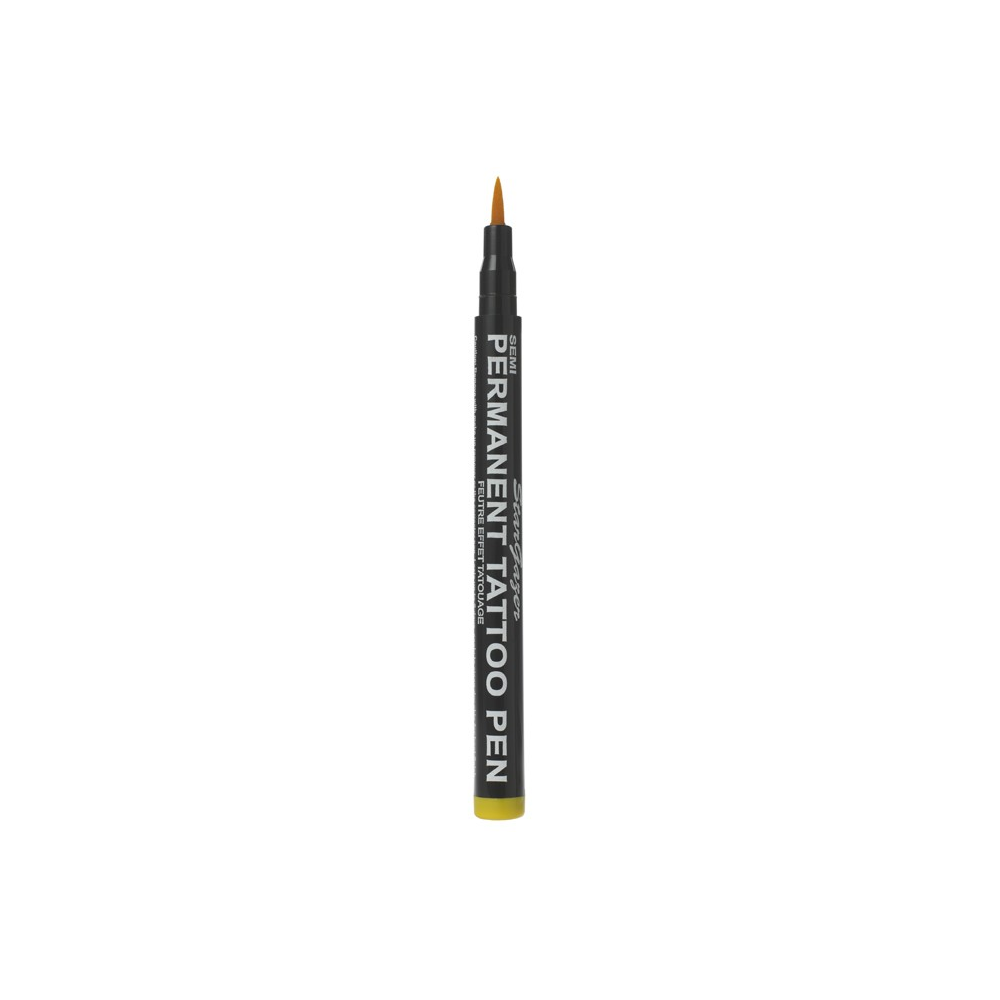 Semi Permanent Yellow Tattoo Liner Pens