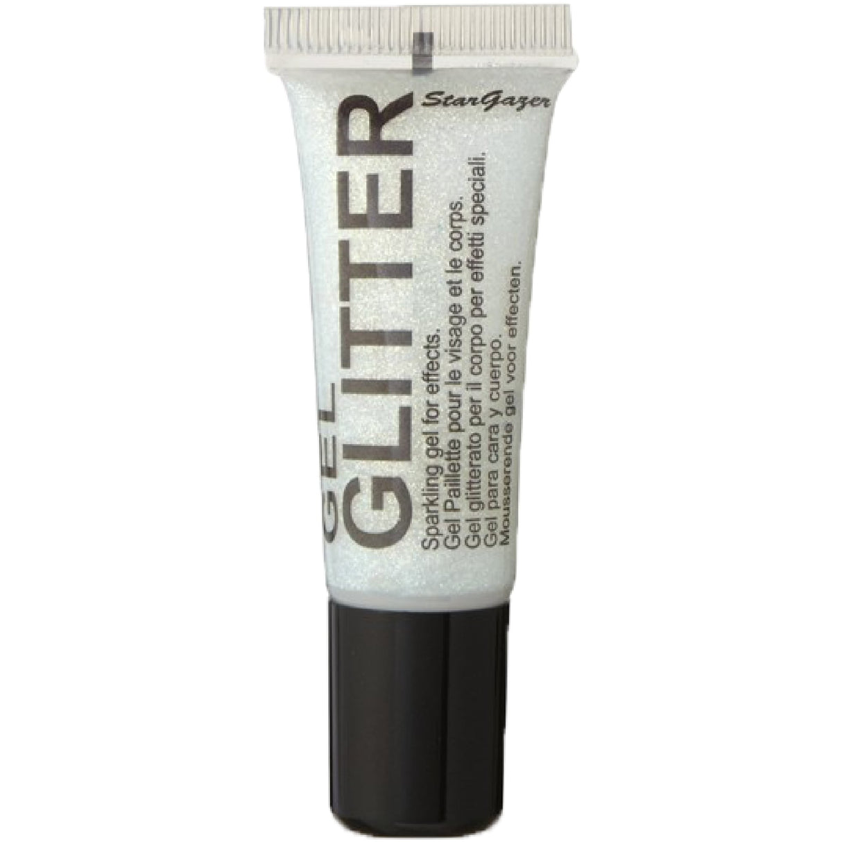 White Face & Body Gel Glitter 10ml