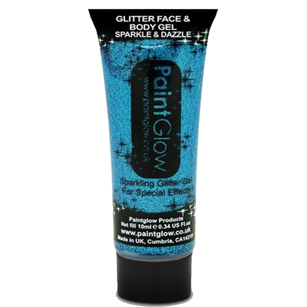 Glitter Face And Body Gels - Blue - 13ml