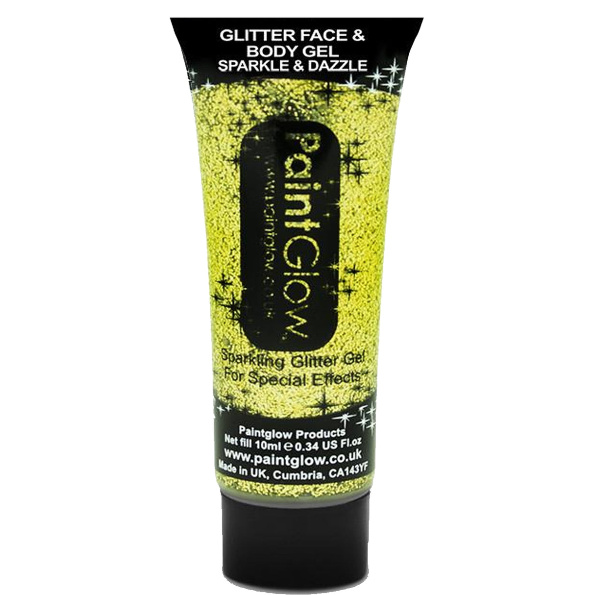 Glitter Face And Body Gels - Gold - 13ml