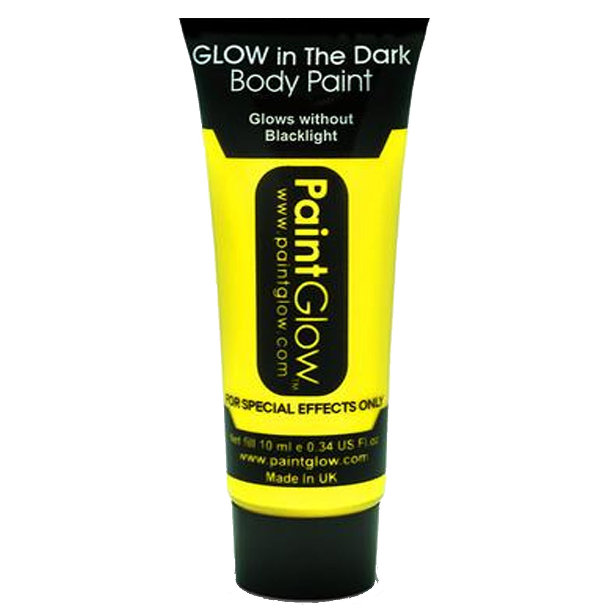 Glow In The Dark - Face And Body Paint 13ml - Yellow (AC1A01)
