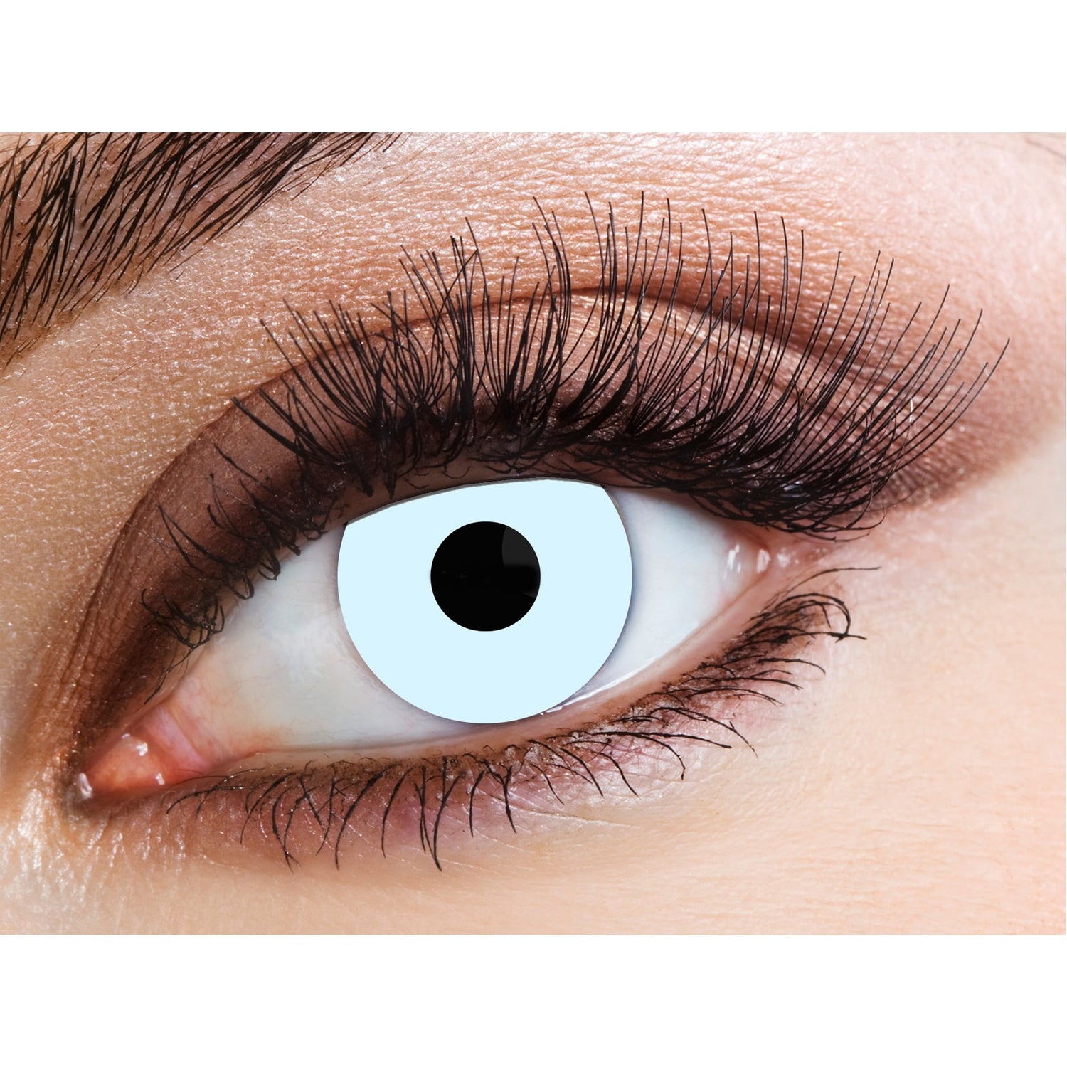 One Day Halloween Contact Lenses - Ice Blue