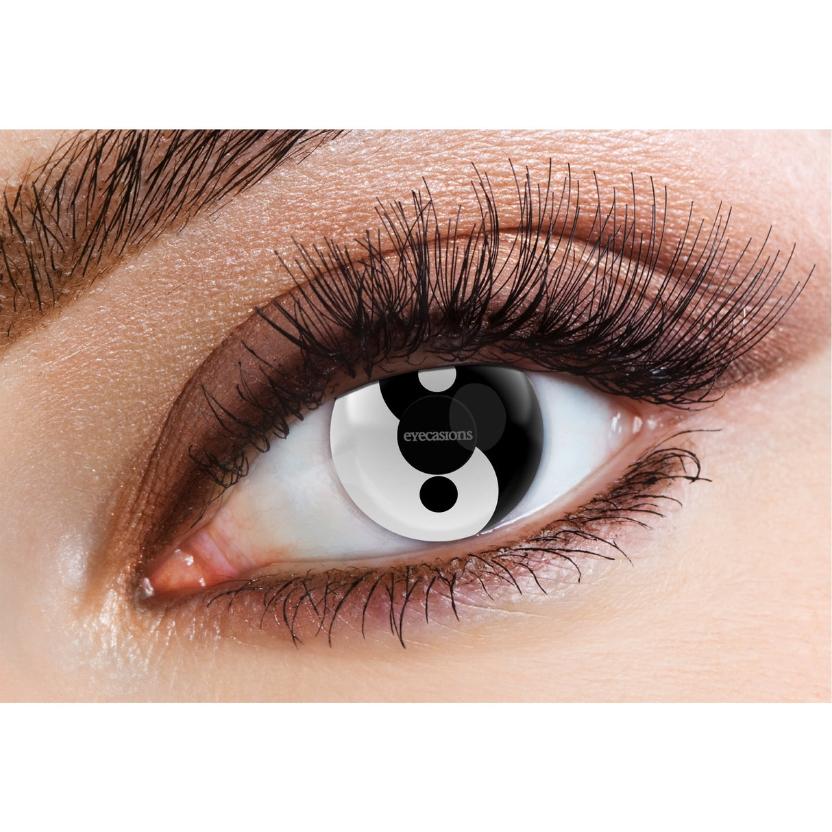 One Day Halloween Contact Lenses - Ying Yang