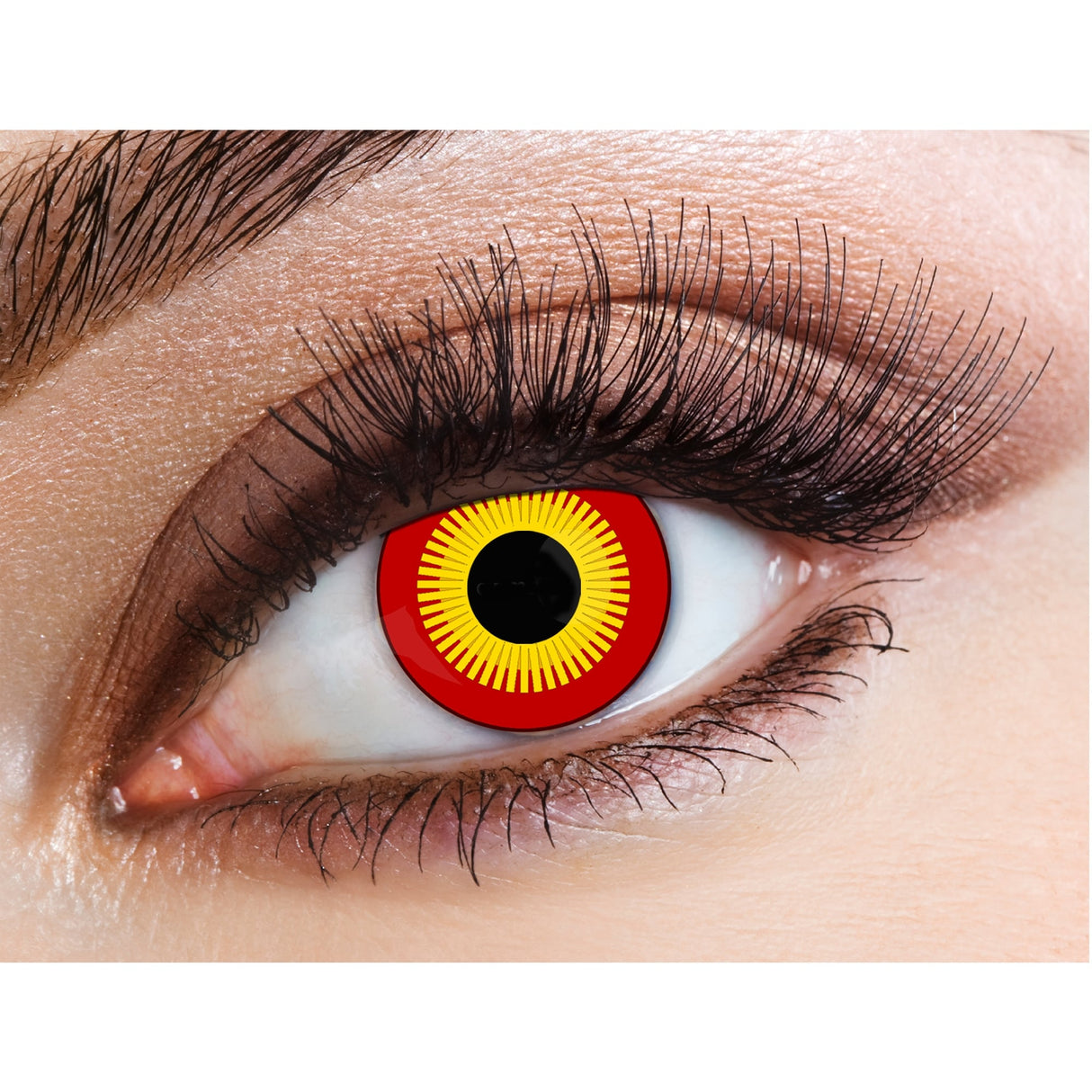 One Day Halloween Contact Lenses - Minotaur