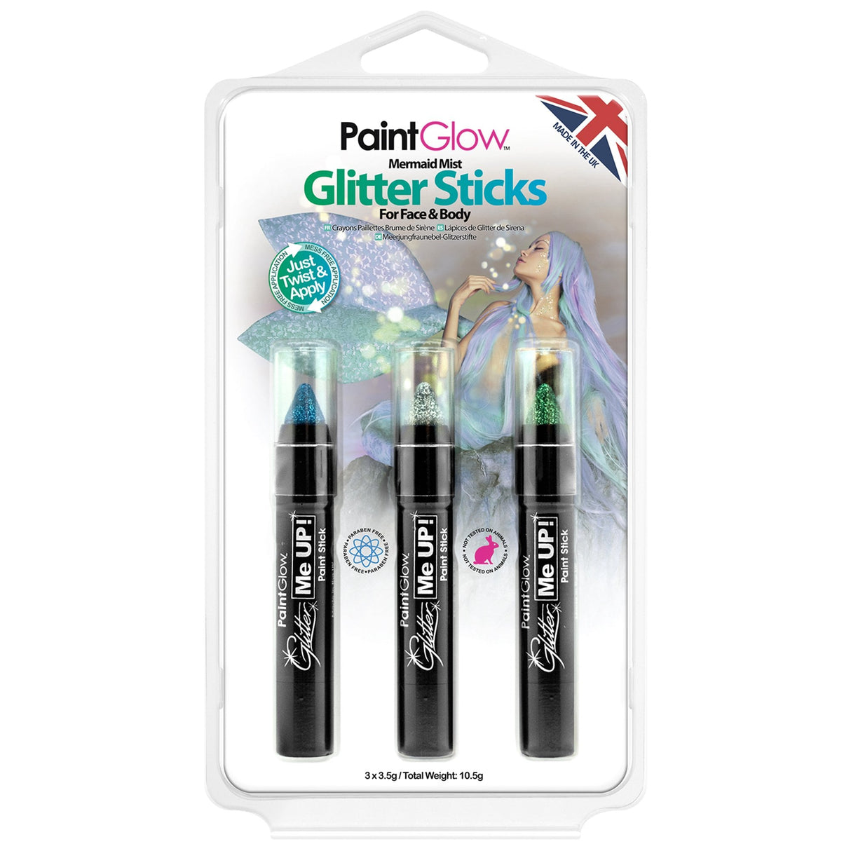 (HP07) Mermaid Mist: Glitter Sticks