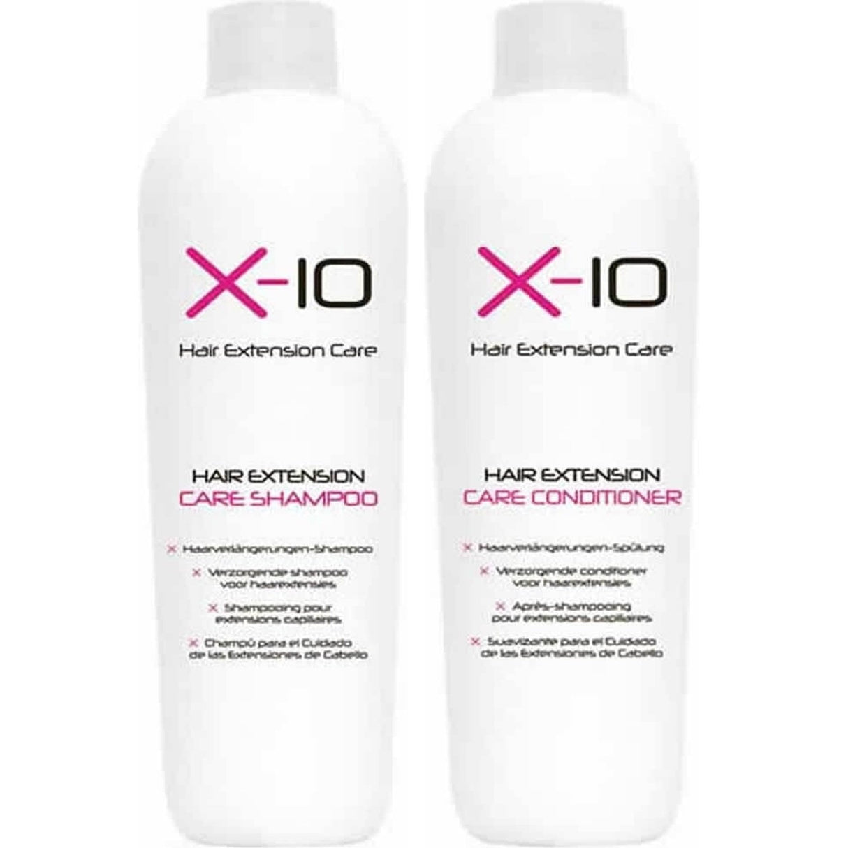 X-10 Hair Extension Care Shampoo & Conditioner Duo Set (2 x 250ml)