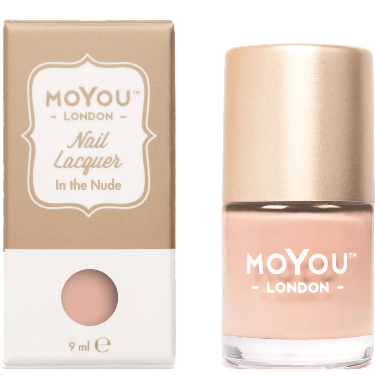 Stamping Nail Lacquer - In The Nude 9ML (MN126)