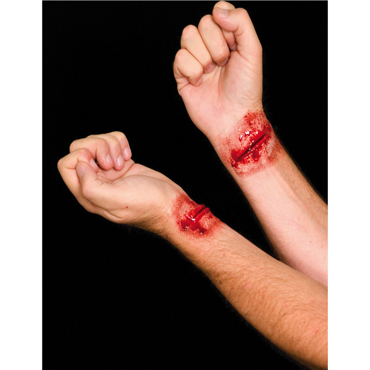 Halloween Slashed Wrist Woochie Latex Appliance