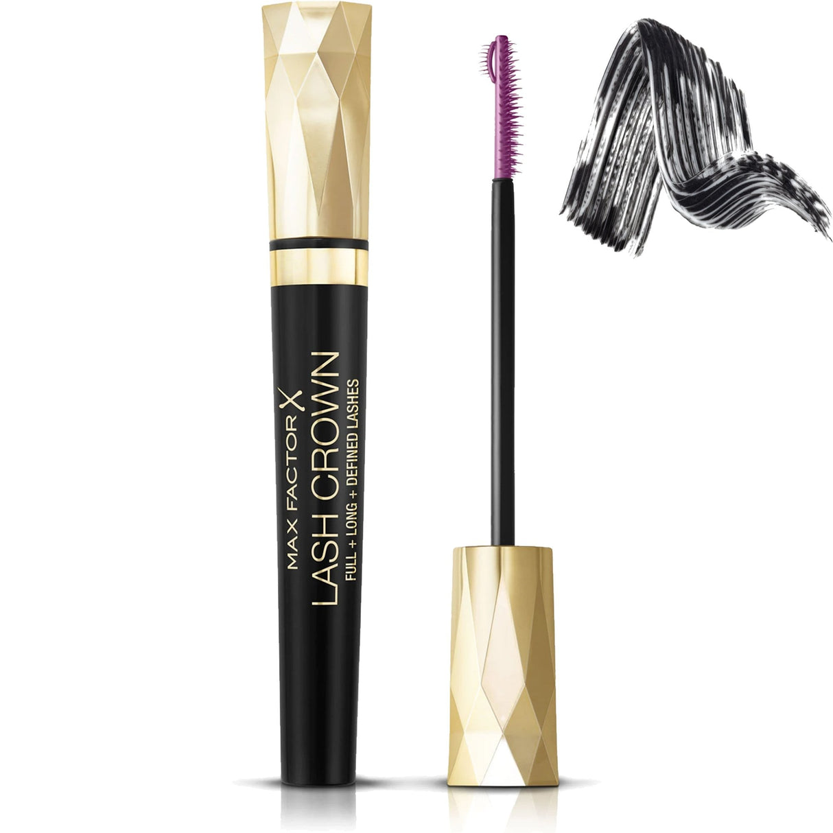 Lash Crown Mascara - Full, Long And Defined Lashes - Black (5838) 6.5ml