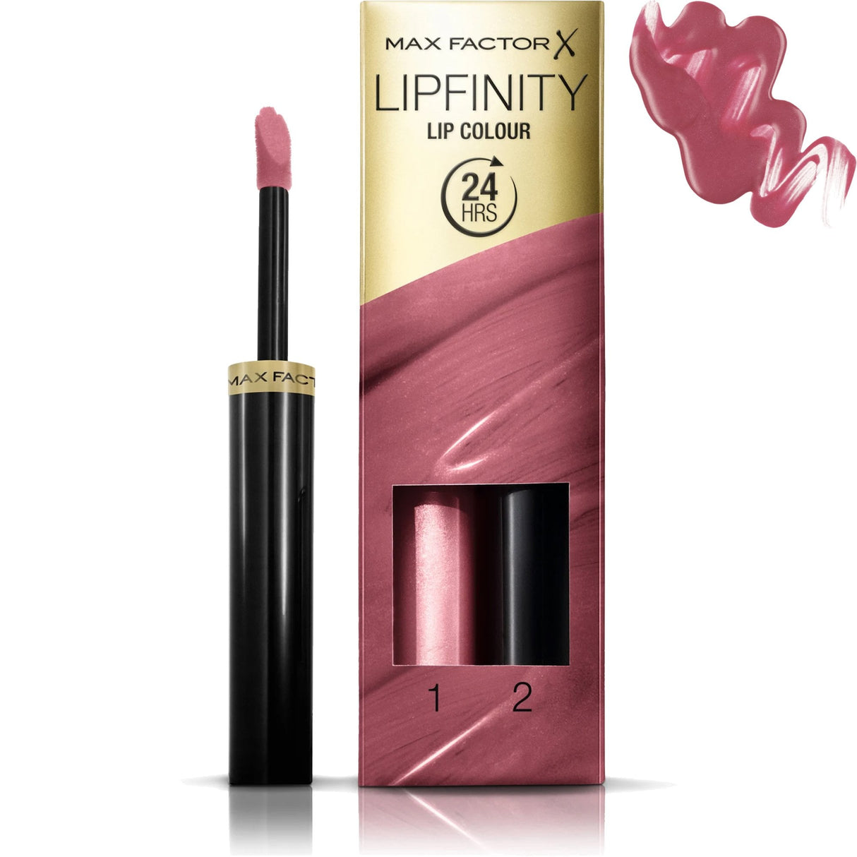 Lipfinity Lip Colour - Angelic (020) (1 x 2.3ml & 1 x 1.9g)