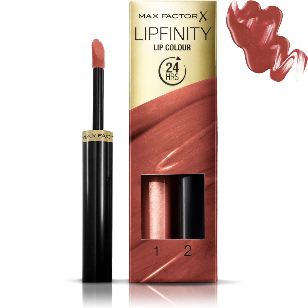 Lipfinity Lip Colour - Spicy (070) (1 x 2.3ml & 1 x 1.9g)