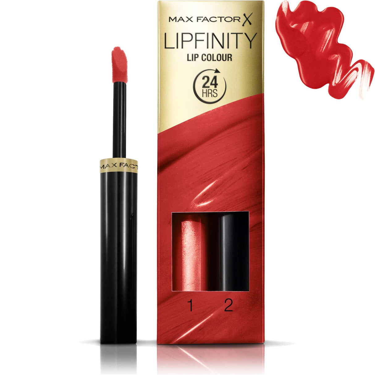Lipfinity Lip Colour - Hot (120) (1 x 2.3ml & 1 x 1.9g)