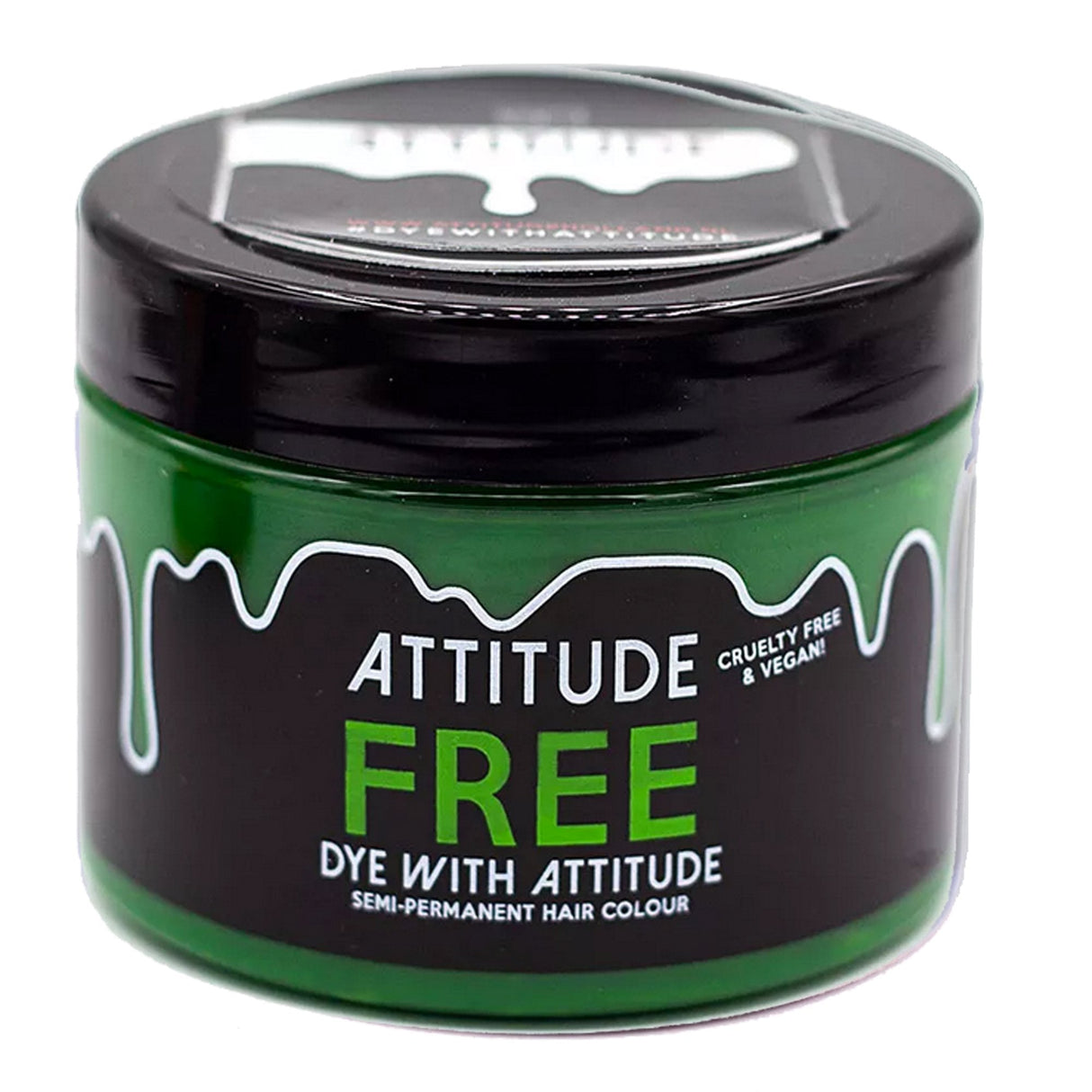 Semi Permanent Cruelty-Free & Vegan Hair Dye - Free Green 135ml