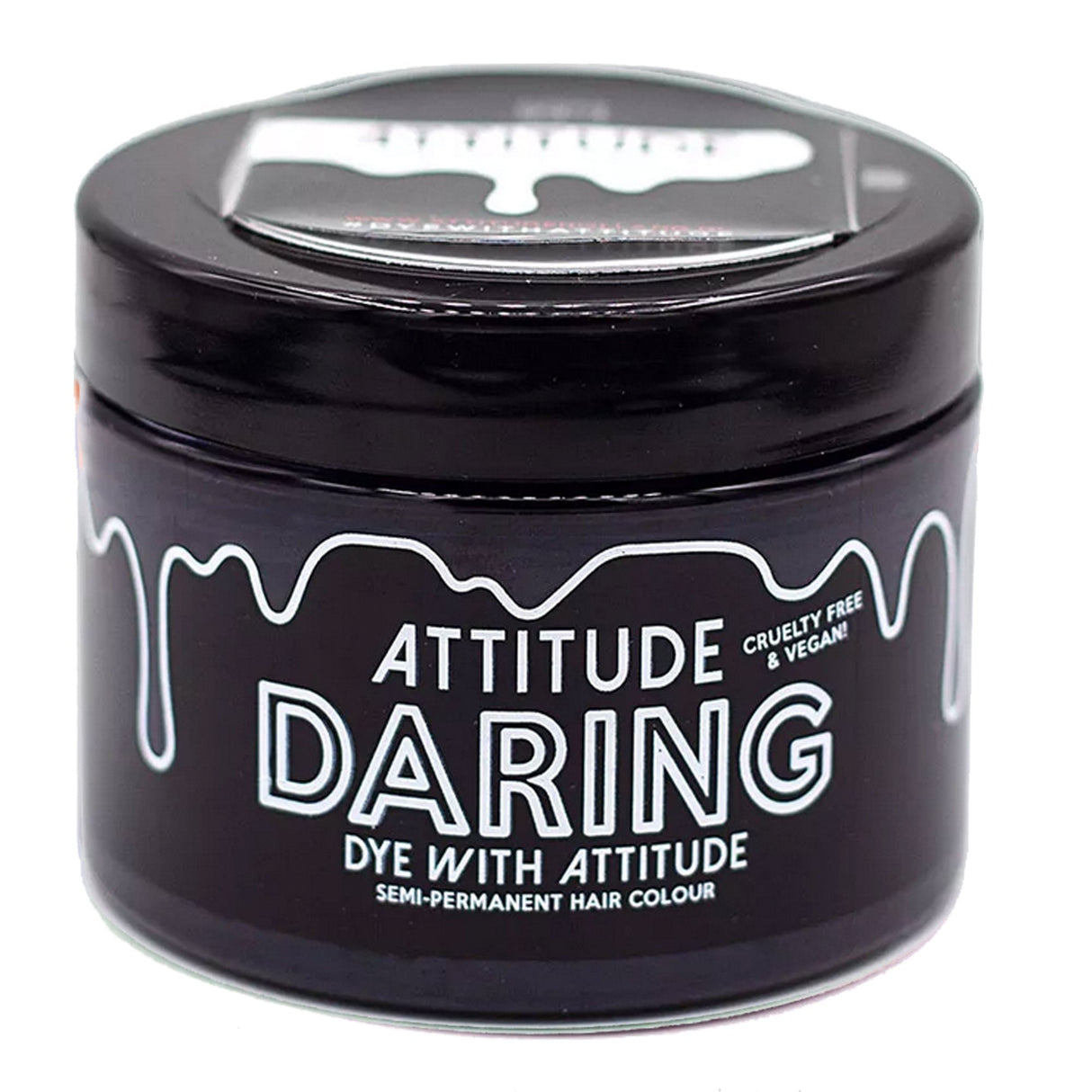 Semi Permanent Cruelty-Free & Vegan Hair Dye - Daring Black 135ml