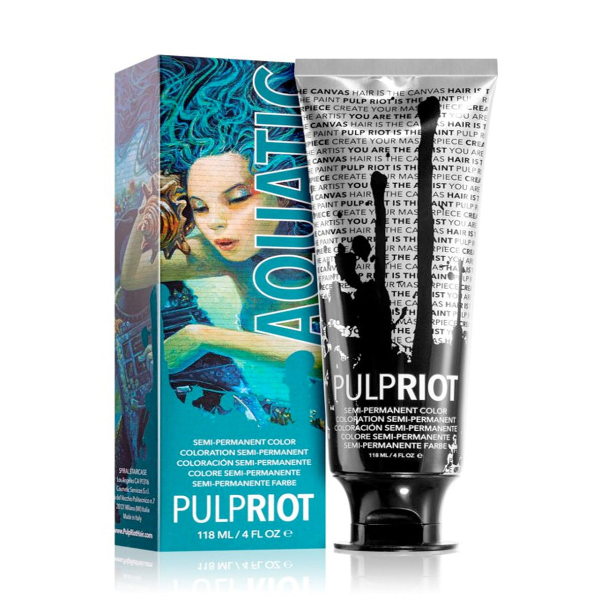 Semi Permanent Cruelty-Free & Vegan Hair Dye - Aquatic 118ml