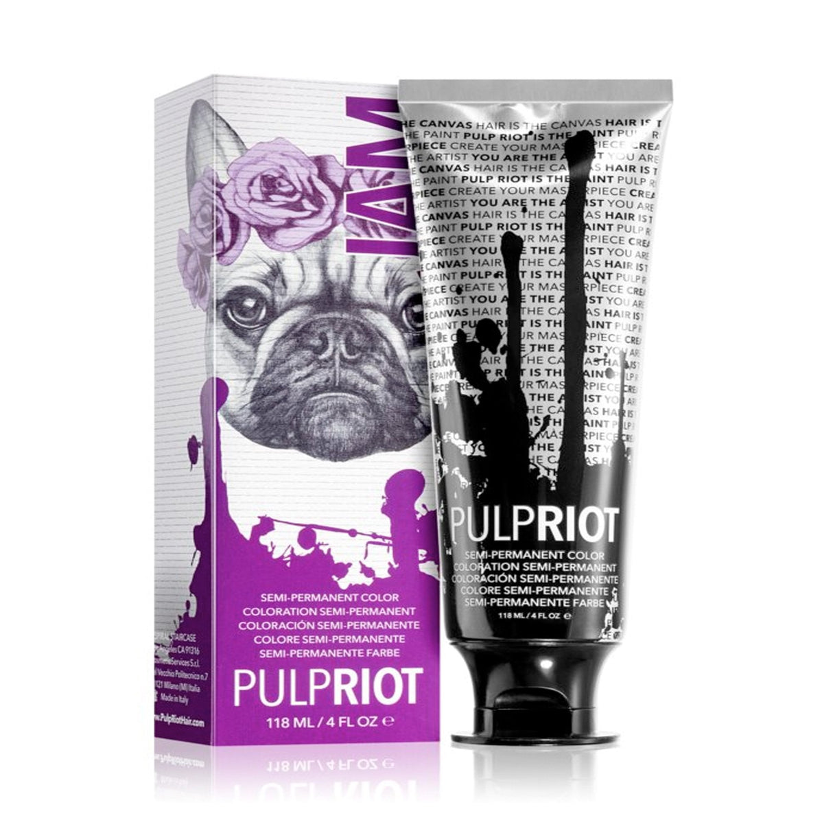 Semi-Permanent Cruelty-Free & Vegan Hair Dye - Jam 118ml