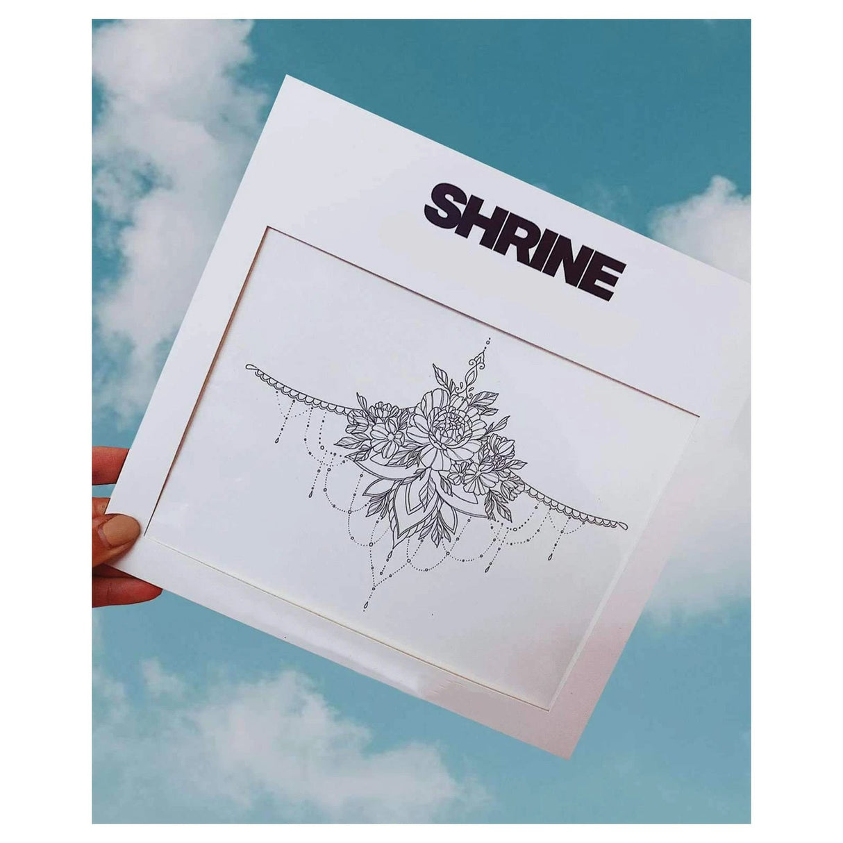 Long Lasting Sophie Rimmer Body Transfer Tattoo - Mandala