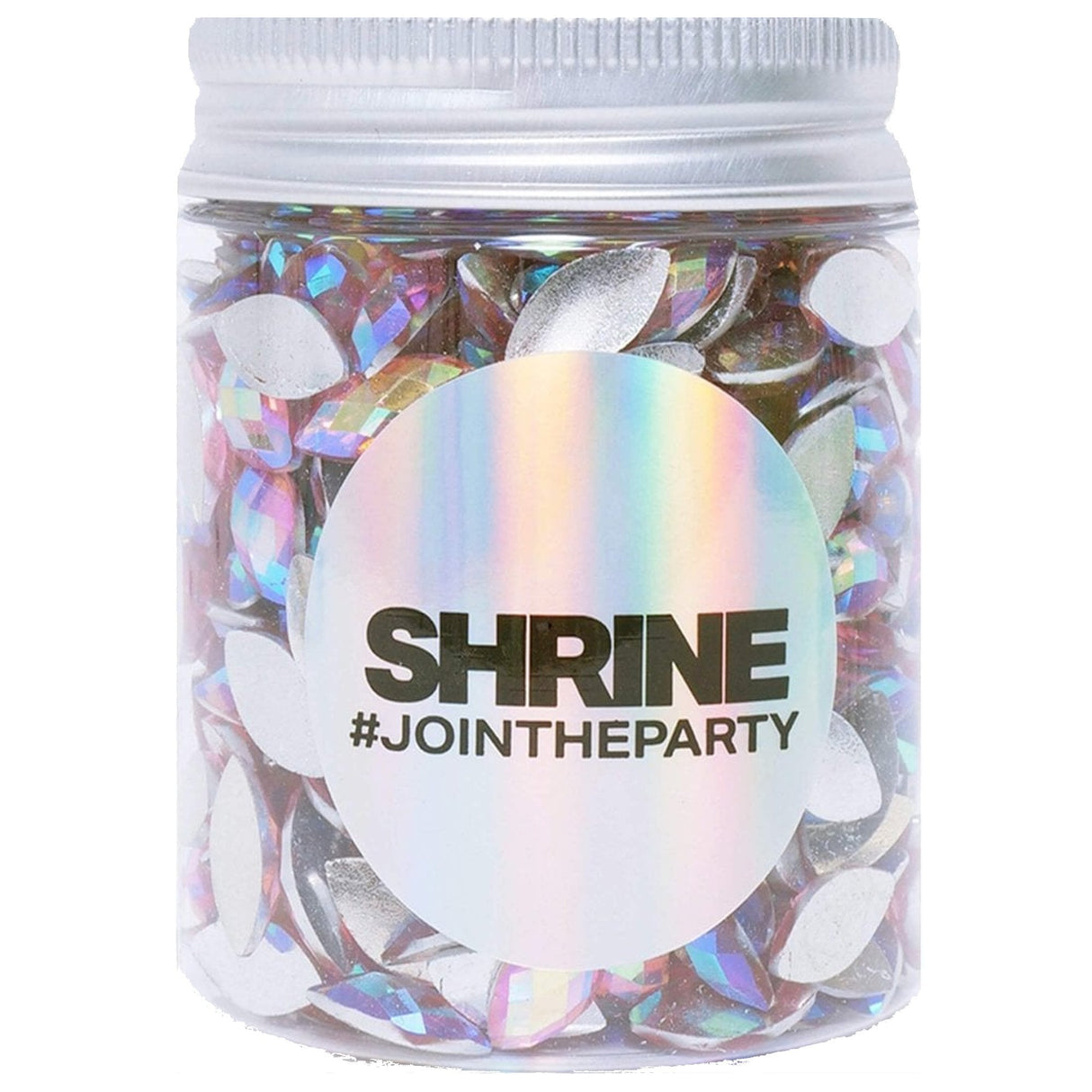 Individual Loose Face, Hair And Body Jewels Pot - Opal - Pink