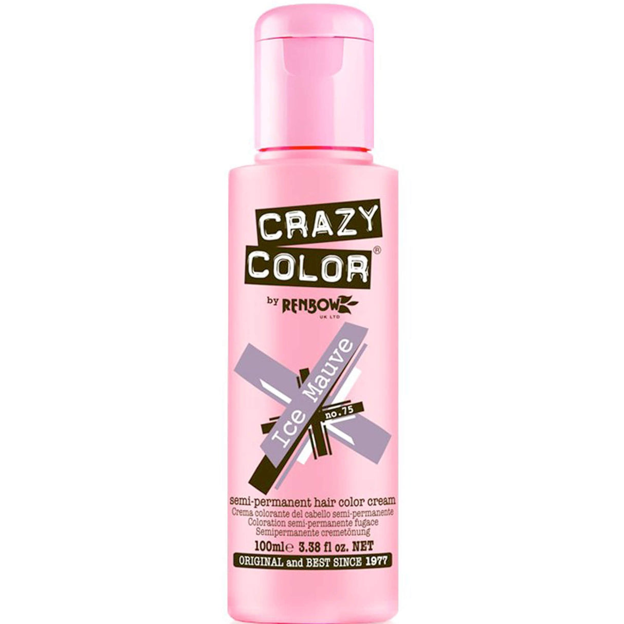 Semi Permanent Hair Dye - Ice Mauve 100ml