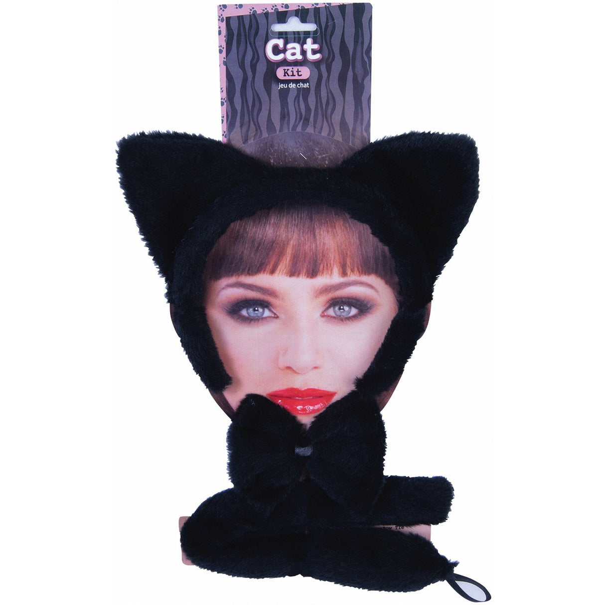 Halloween Fancy Dress Accessories - Black Cat Kit