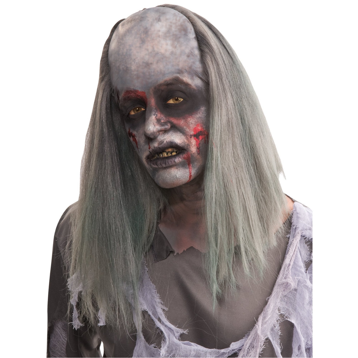 Halloween Fancy Dress Accessories - Zombie Grave Robber Wig