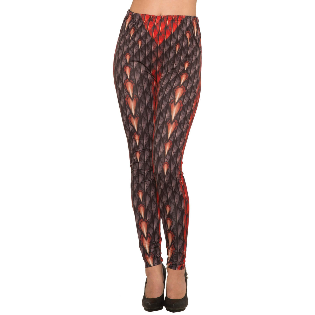 Halloween Fancy Dress Costume - Adult - Demon & Devil Leggings (One size)