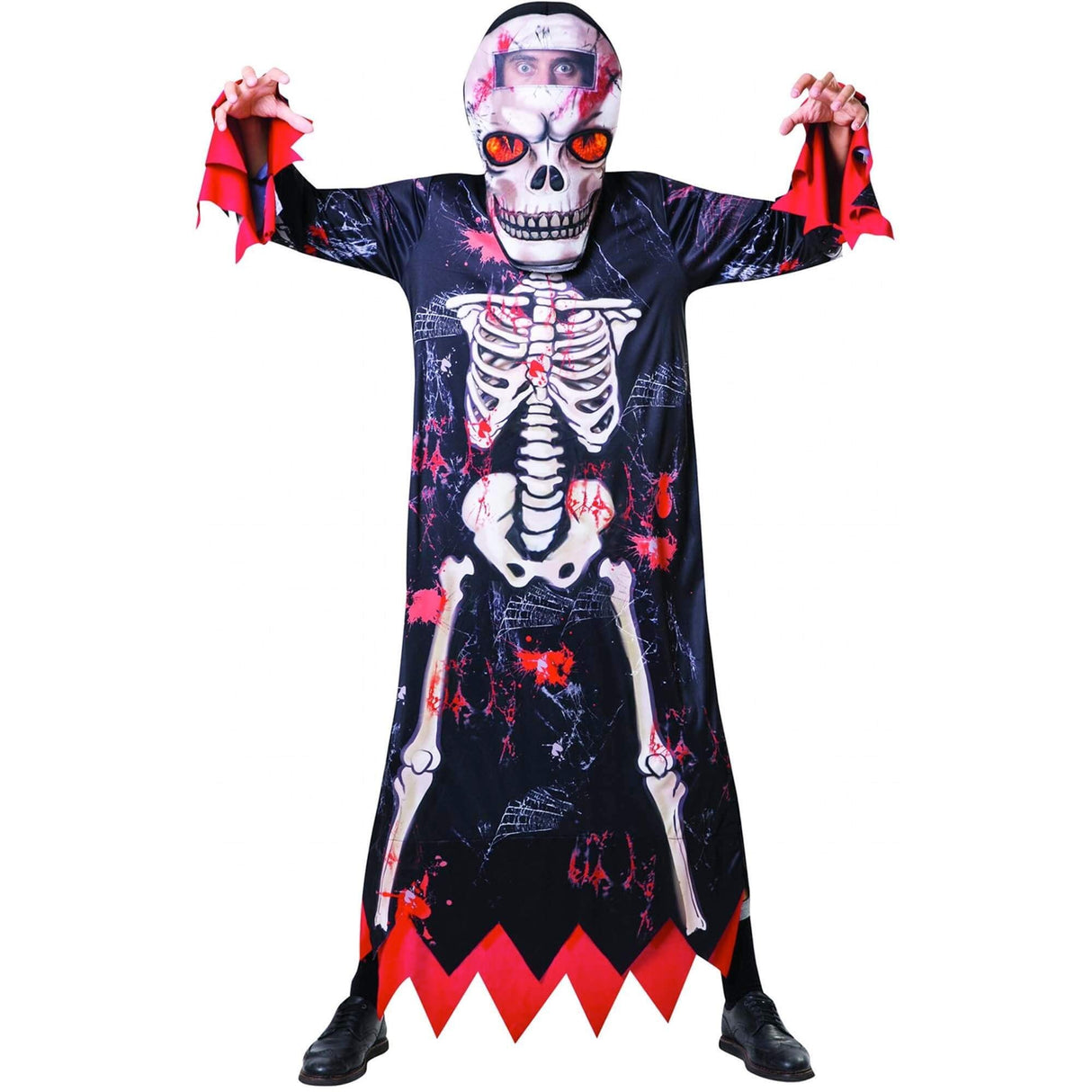 Halloween Fancy Dress Costume - Adult - Big Head Reaper (One Size)
