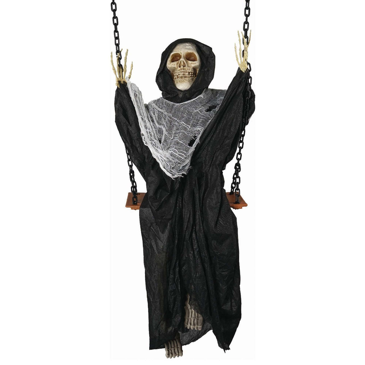 Halloween Fancy Dress Accessories - Swinging Dead Hanging Decoration - Grim Reaper (60 Inches)