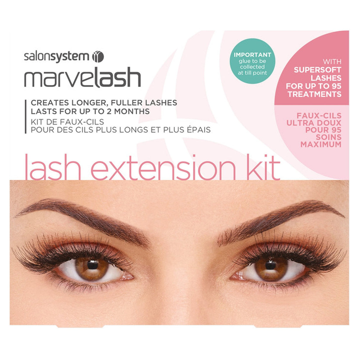 Marvelash - Creates Longer & Fuller Lashes - Lash Extension Kit (0226301-3)
