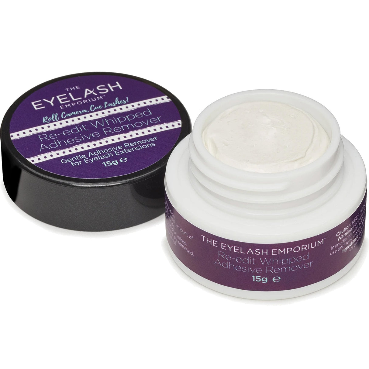 Re-Edit Whipped Gentle Adhesive Remover For Eyelash Extensions (23638) 15g