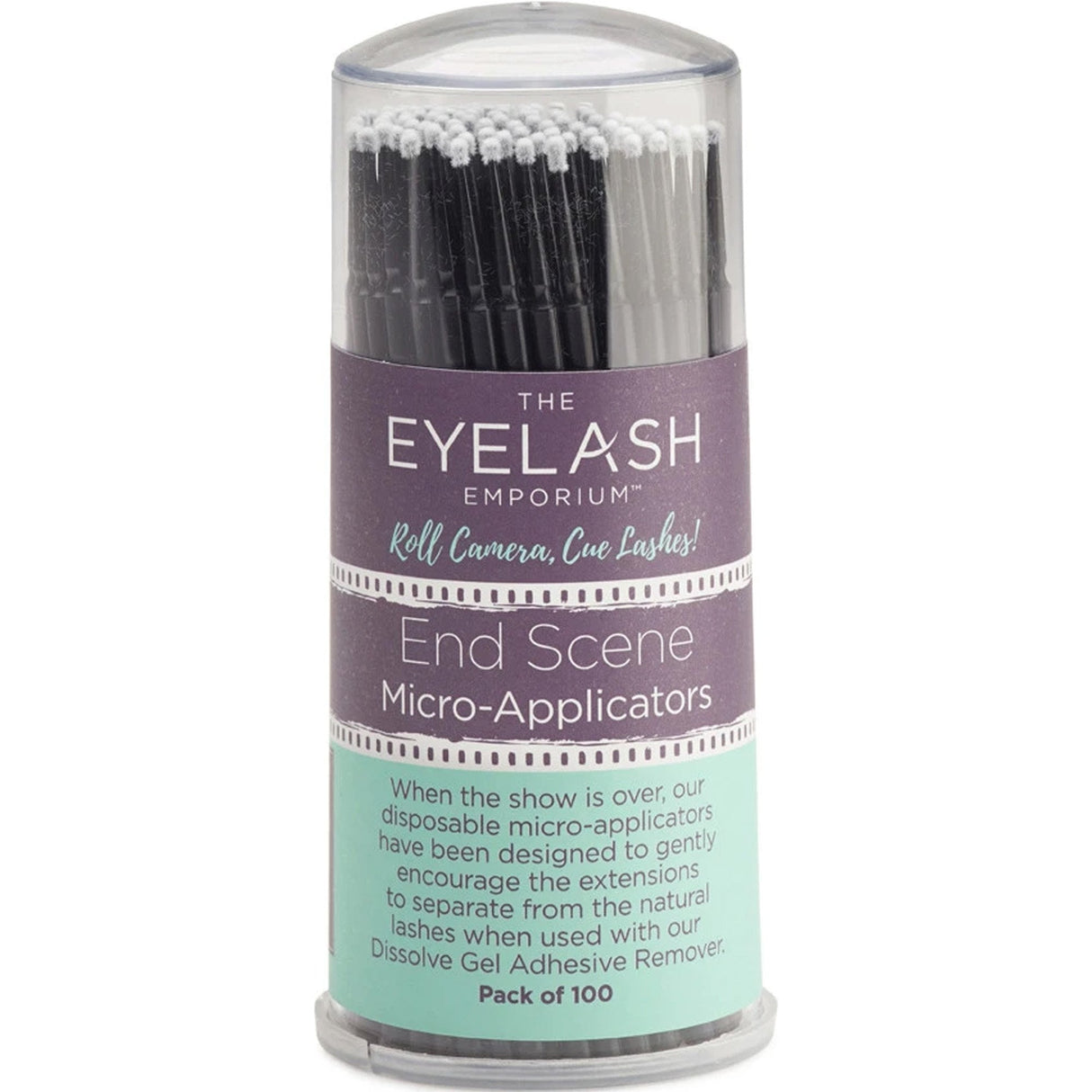 End Scene - Micro Applicators (Pack Of 100) (MICROBRUSHES)