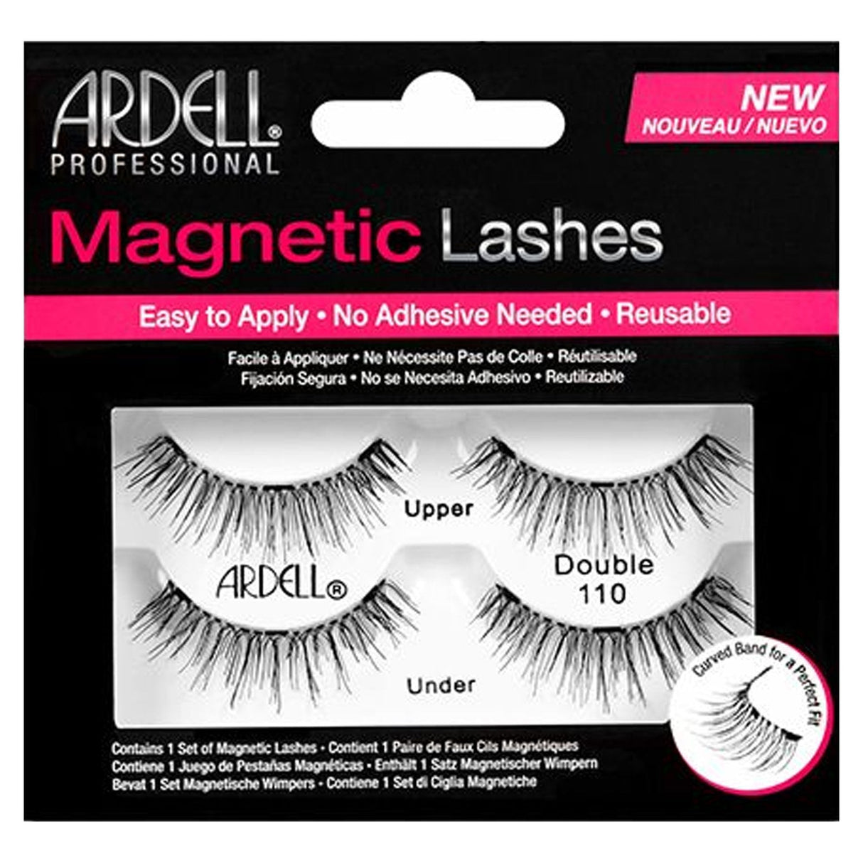 Reusable Magnetic Eyelashes - Double 110 (67950)