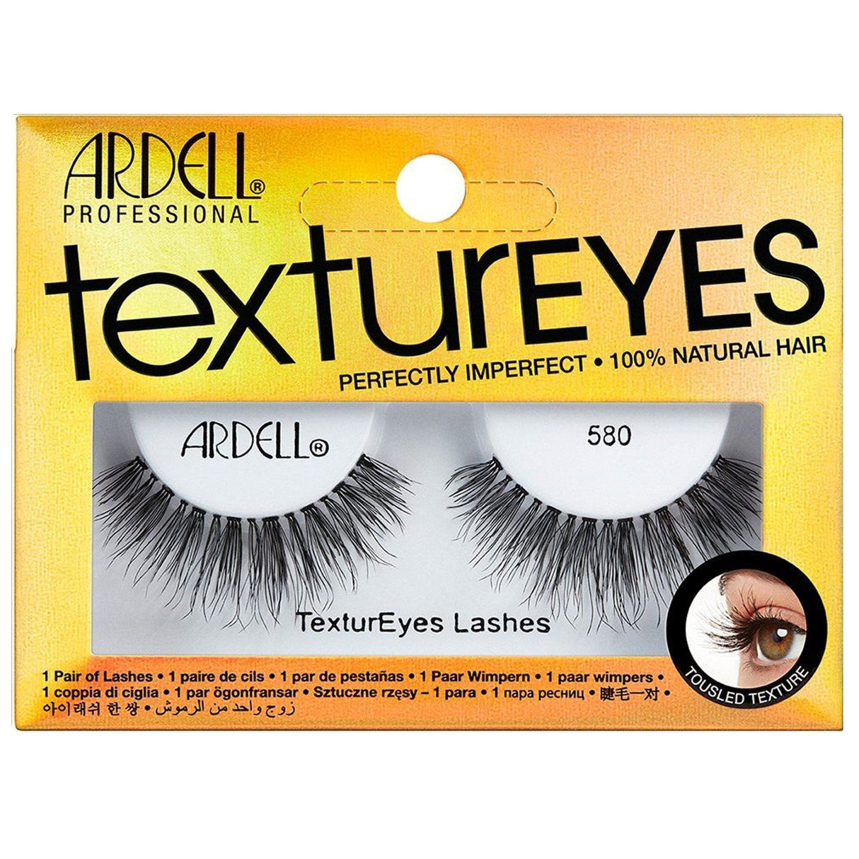 Textureyes False Eyelashes - Tousled Texture (580) (70492)