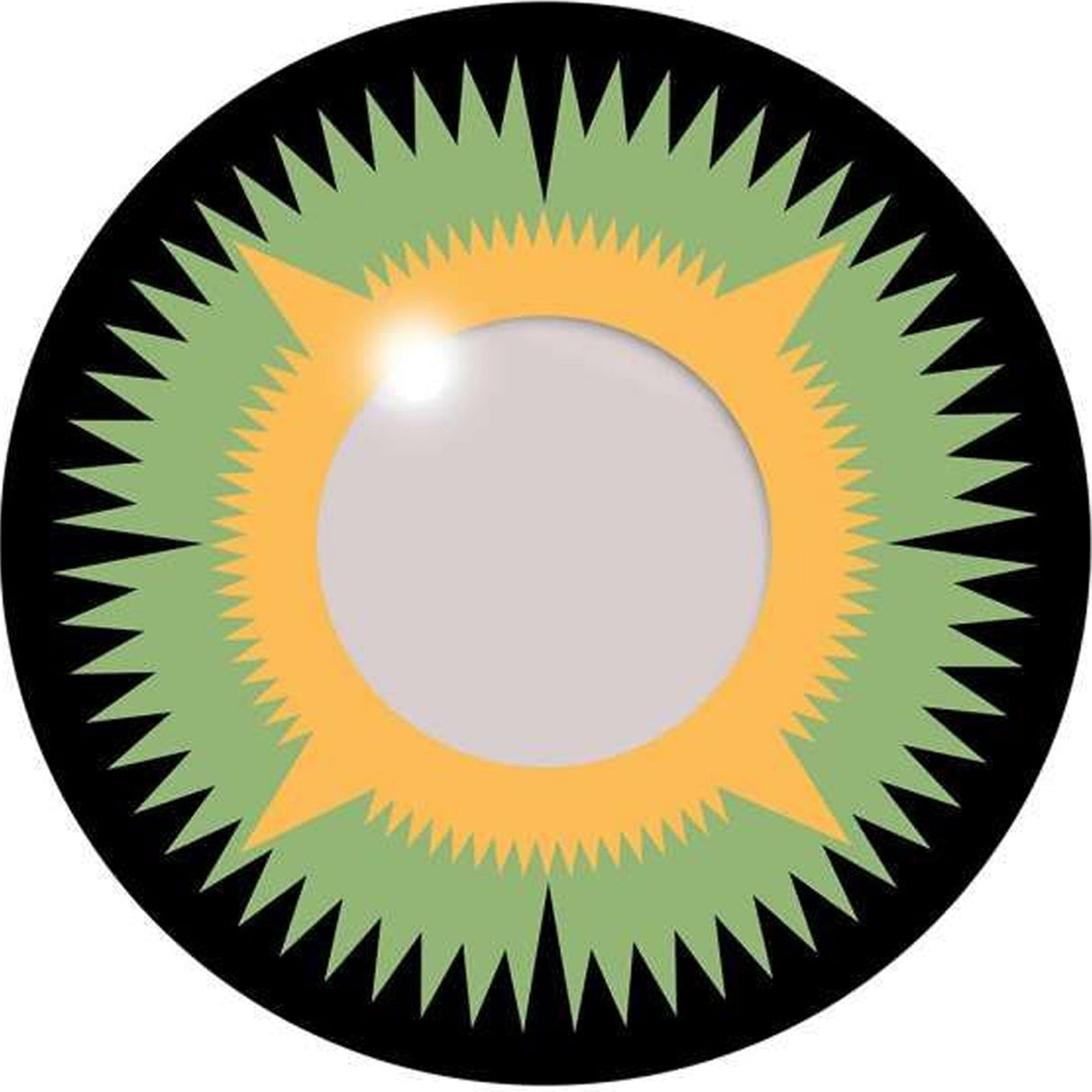 One Day Halloween Contact Lenses - Maleficent