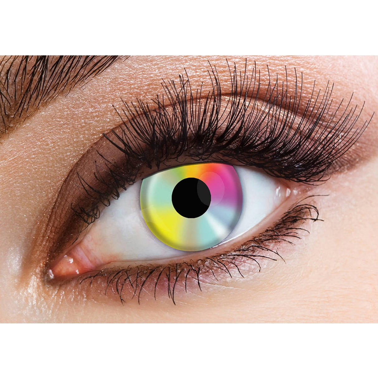 One Day Halloween Contact Lenses - Hippy