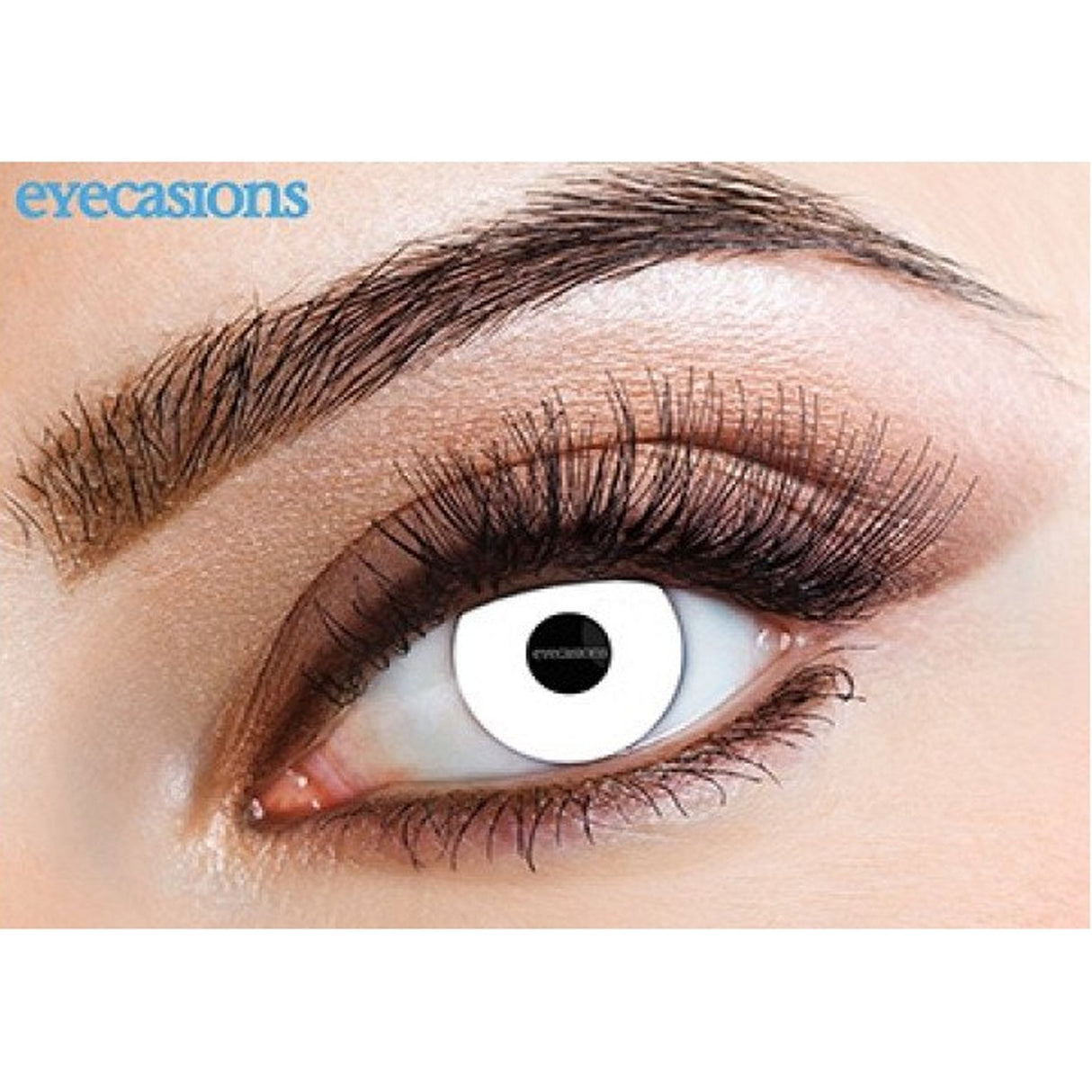 One Day Halloween Contact Lenses - UV White