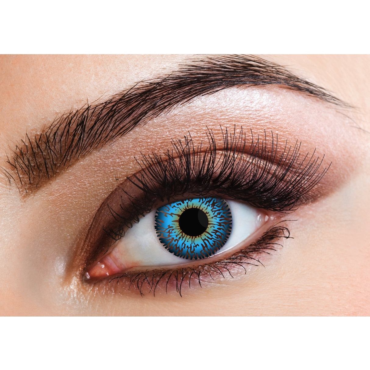 Blue - Natural Contact Lenses (Three Tone) 3 Month Wear