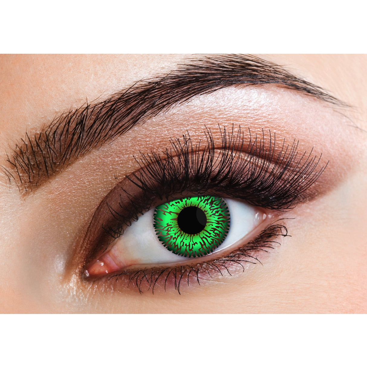 Green - Natural Contact Lenses (Three Tone) 3 Month Wear