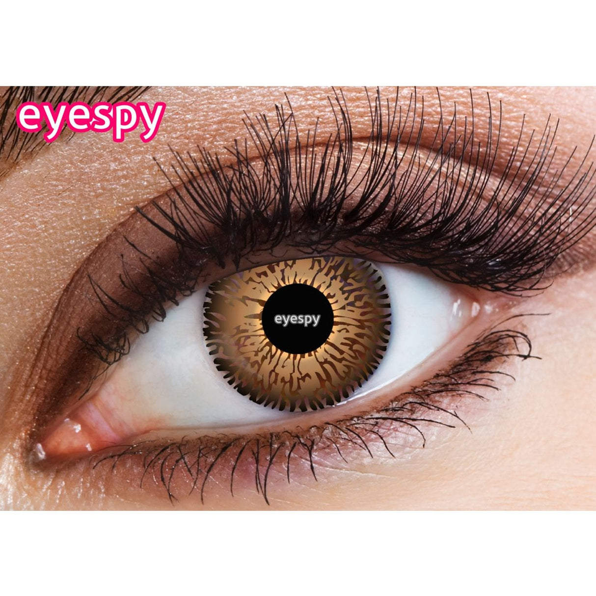 Natural Contact Lenses - Honey 3 Tone = 1 Month