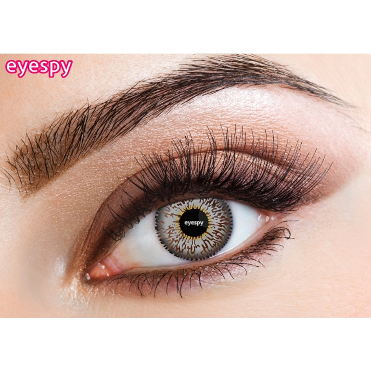 Natural Contact Lenses - Grey 3 Tone = 1 Month