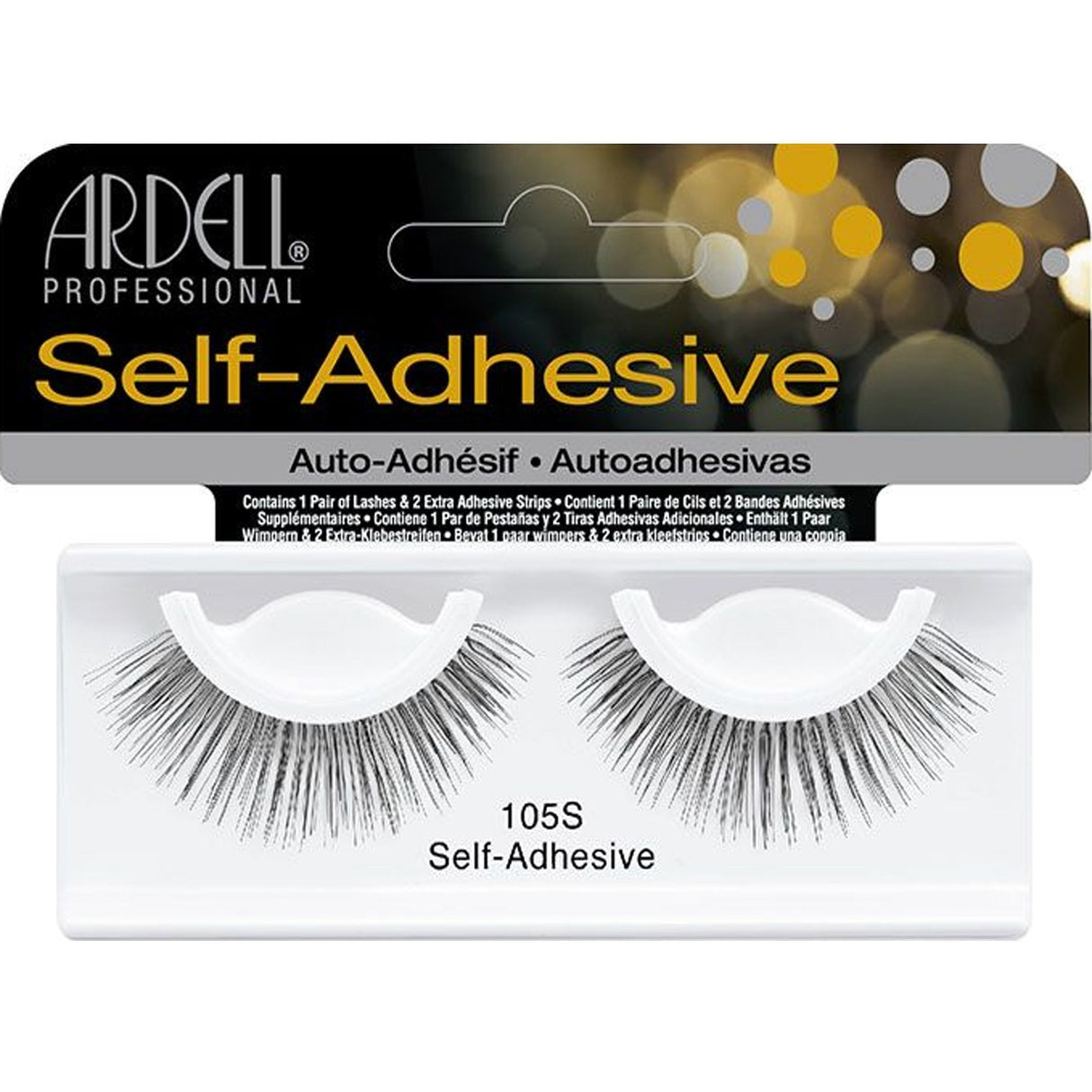 Self Adhesive False Eyelashes - 105S (61414)