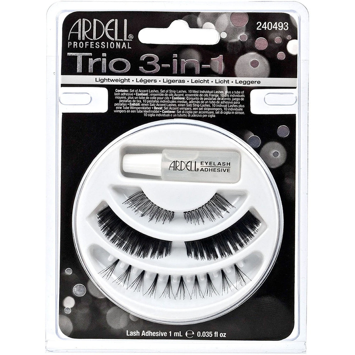 Trio 3-In-1 False Eyelashes - (61408)
