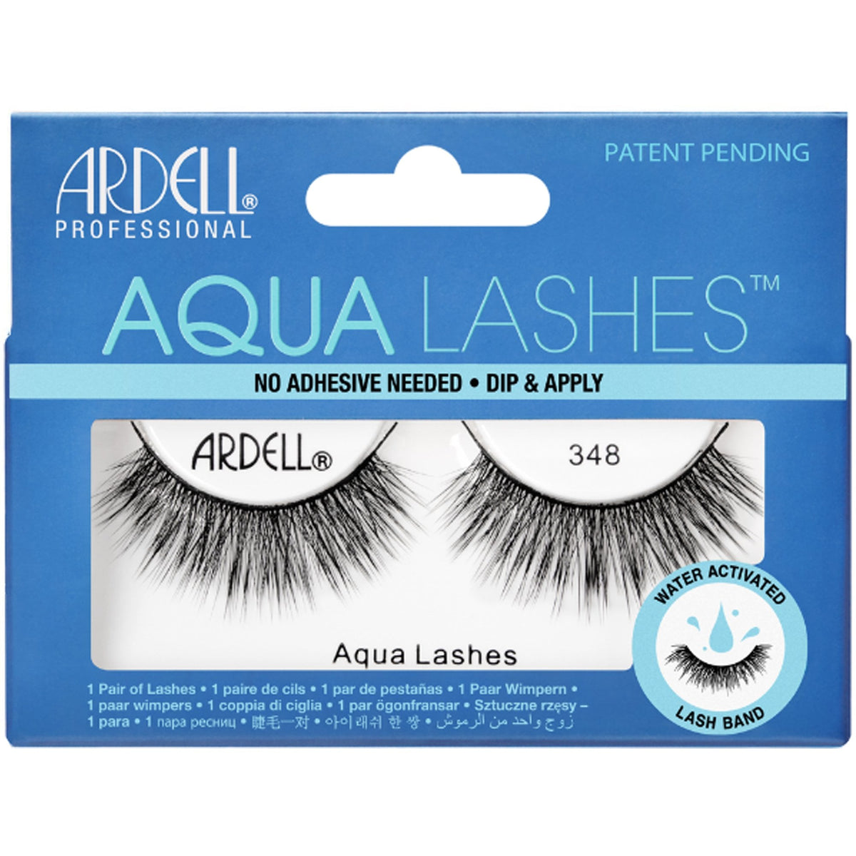 Aqua False Strip Eyelashes - 348 (56869)