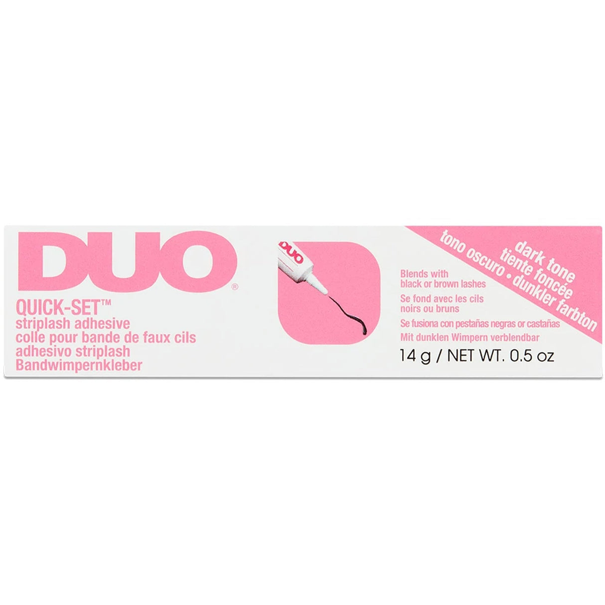 Quick Set False Eyelashes Adhesive - Dark 14g (71148)