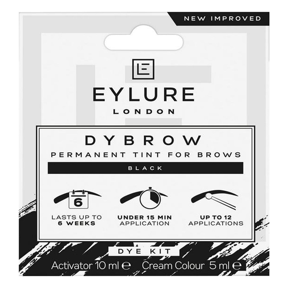 Dybrow Pro-Brow Black - Permanent Tint For Eyebrows