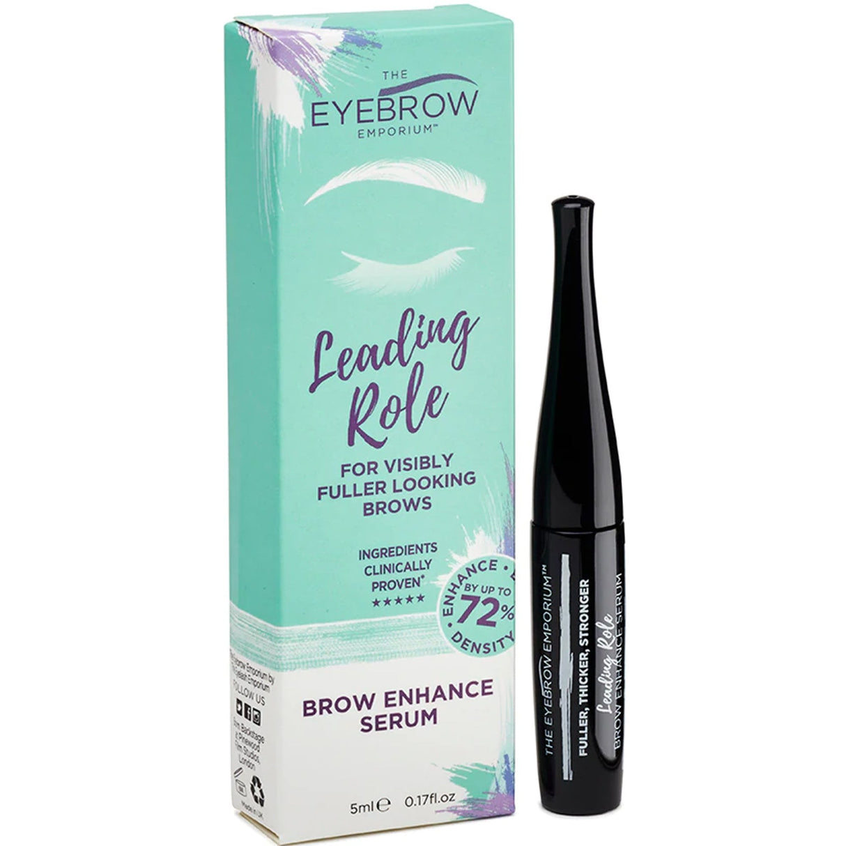 Leading Role Eyebrow Enhance Serum - For Visibly Fuller Looking Brows 5ml (BROW-SER)