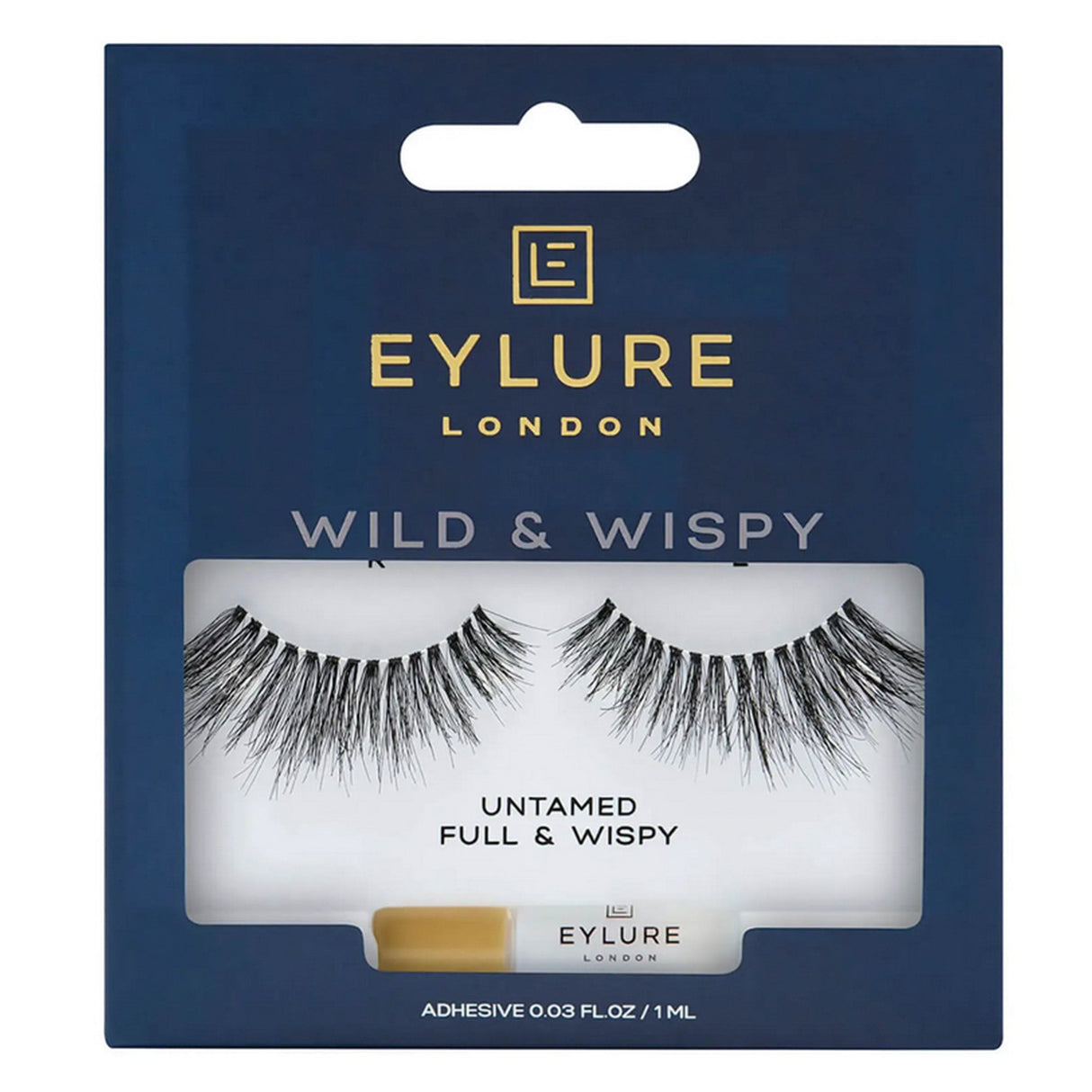 False Eyelashes - Wild & Wispy - Untamed (Adhesive Included 1ml)