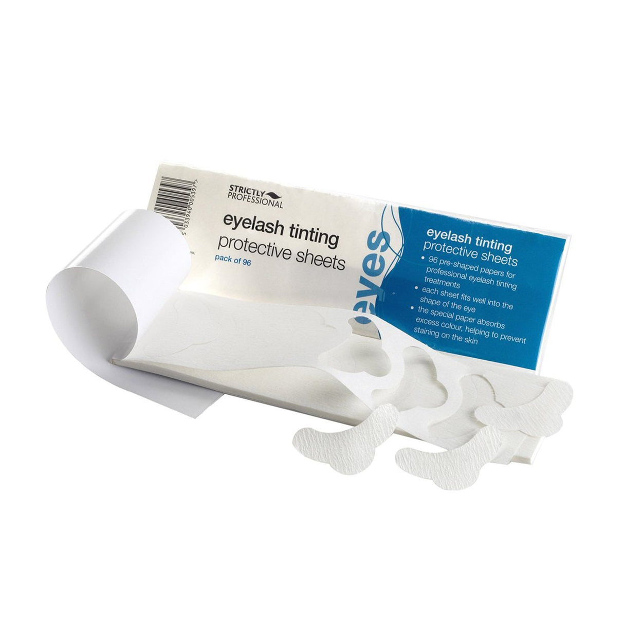 Eyelash and Eyebrow Tinting Essentials - Protective Sheets (pack of 96)