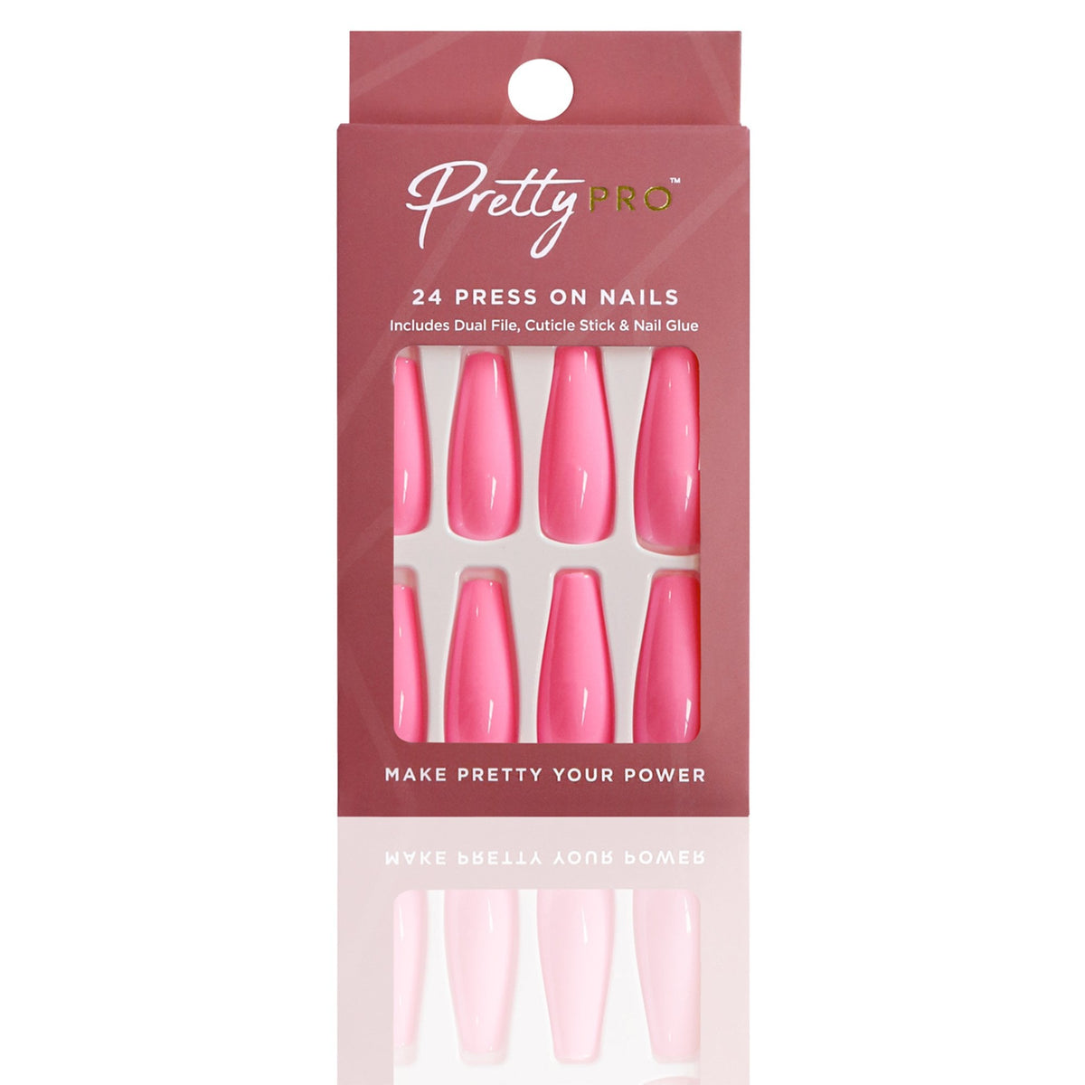 Reusable Press On False Nails - Let The Fun Be Gin (24pcs)