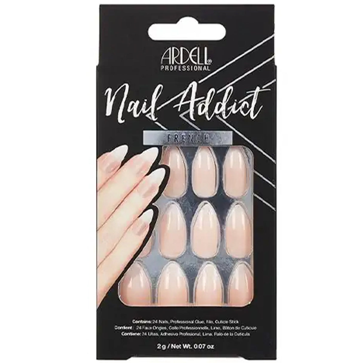 Nail Addict French False Nails - Ombre Fade (28 Nails) (66441)